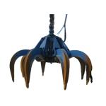 YT CE Industrial Lifting Equipment Double Disc Bucket Grab for Excavator
