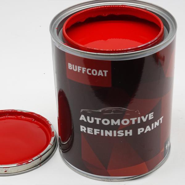 Wholesale 1K Solid Colors Paint Red High Quality Car Paint Metallic Paint for