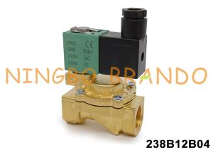 China ASCO Type SCE238D002 1/2'' Brass Solenoid Valve 24V 110V 220V AC DC factory