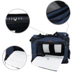 Transport Stylish Songmics Pet Carrier Robust Crate Shape Keep Stable Durable