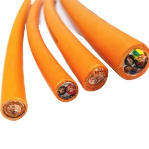 China TPE Insulation Copper 5 Cores Automotive Electric Vehicle Charging Extension EV Cables, EVE Cable, EVJE Cable factory