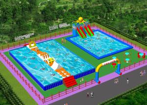 China Waterproof Outdoor Inflatable Amusement Park Project For Adults factory