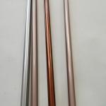 7 Metres Classic Style 0.4mm Black Wrought Iron Curtain Rods