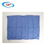 Sterile SMS Blue Angiography Drape Set With CE ISO13485 For Medical Procedures