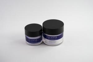 China Screw Caps Empty Cream Jars / Labeling Surface Cosmetic Plastic Jars factory