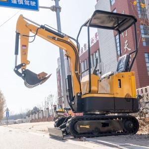 China Tailless Slewing Arm Cylinder Excavator ISO9001 Micro Mini Digger factory