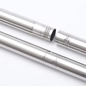 China Mop Broom Rod Stainless Steel Material Thread Splicing Pipe For Cleaning Tool factory