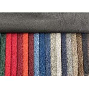 310gsm Red Chenille Upholstery Fabric Breathable Waterproof