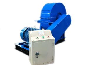China 30kw Electrical Low Noise Wood Crusher Machine For Wood Chips , Wood Block factory