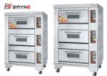 Deck Gas Oven 1 Deck 1 Trays Bakery Oven Temperature Controlled For Commercial