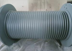 China Fast Speed High Efficiency Rope Winch Drum Lbs Grooved Alloy Steel factory
