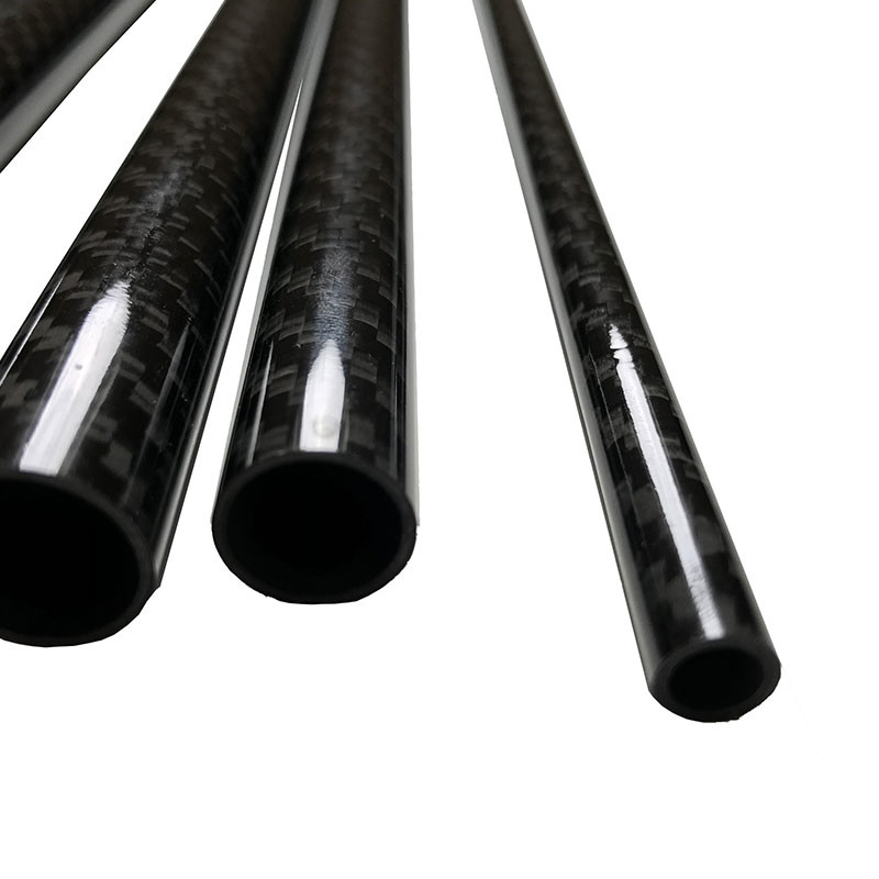 3K Twill Paddle Shaft Matte Finish Carbon Fibre Tube