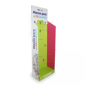China Kids Toys Cartoon Cardboard POS Display Paperboard Stand With Hook factory