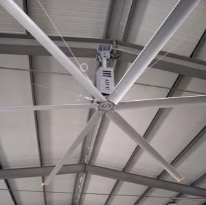 China Aipukeji HVLS High Volume Ceiling Fans 20 Foot HVLS Industrial Big Size Ceiling Fan factory