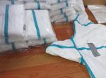 White Microporous PPE Anti Static 5XL Disposable Overalls