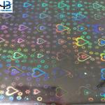 Industrial Holographic Metallized Plastic Film Lamination Film with Customized