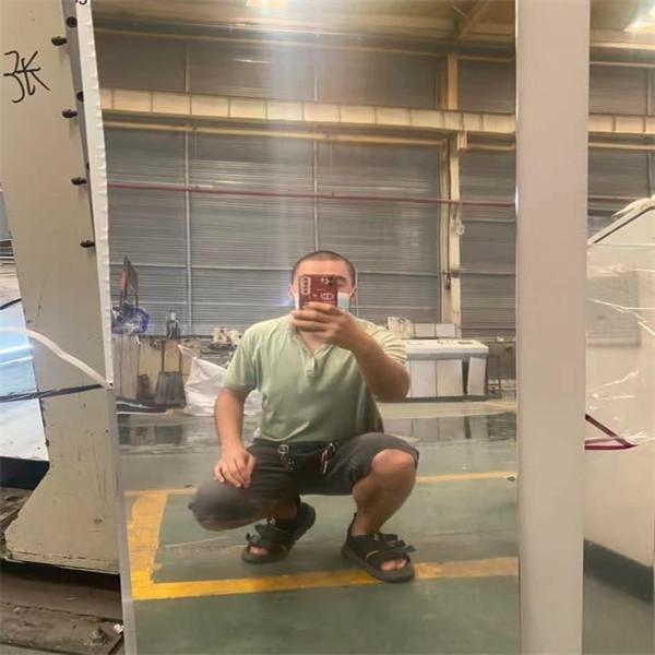 Mirror Polished Aluminum Panel 0.04-0.5mm Polyethylene Core 30%-70% Gloss 1220