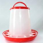 Hens Birds Plastic 1.5kg Poultry Feeder Drinker