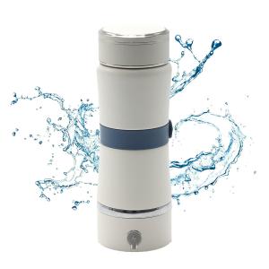 China Desktop Hydrogen Water Generator with SPE PEM Rechargeable Bottle and Plastic Housing factory