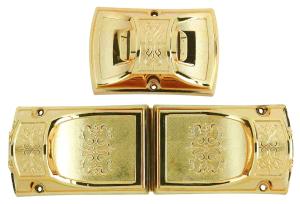 China Shining Gold Coffin Corner Model 8#G American Style Gross Weight 18KGS factory