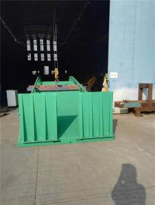 China Truck Unloading Mobile Yard Ramp Green Movable Dock Ramp High Working Efficiency on sale