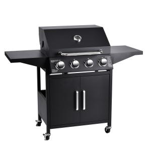 China Easily Assembled 4-Burner Stainless Steel Infrared Gas BBQ Grill for Outdoor Grilling factory