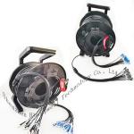 Mini Size Portable Hand Fiber Optic Cable Reel / Wire Spool / Wire Winch