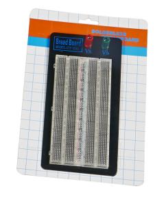 China Clear ABS Plastic Solderless Breadboard with 2 Binding Posts factory
