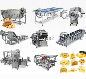 China Small Scale Potato Chips Making Machine factory