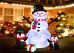 Christmas Inflatable Christmas Decorations Snowman Penguin Gingerbread Man with