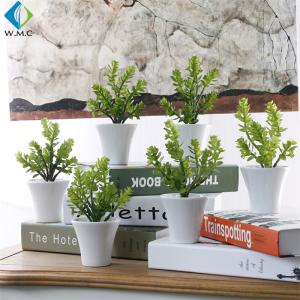China Money Grass Plastic Green Plants 20cm Height Customized Design factory