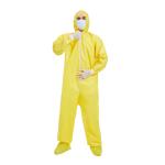 TUV Non Woven Protective Clothing , OEM Lightweight Disposable Coveralls