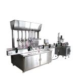 Professional Shampoo Lotion Automatic Bottle Filling Machine U Shape Cosmetic