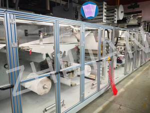 China Disposable Nursing Pad Machine 200m / min 350 m / min factory