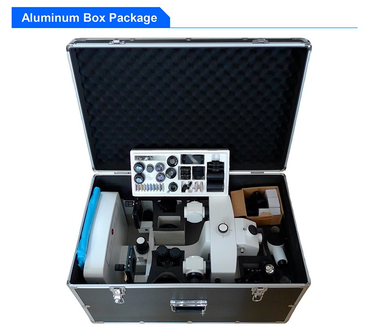 Motorized Digital Forensic Comparison Microscope with 80~240V Wide Range Voltage High Resolution CCD Camera and Motorized Control