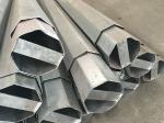 Q345 Design Load 500kg Electrical Power Pole , ODM OEM Tubular Steel Pole