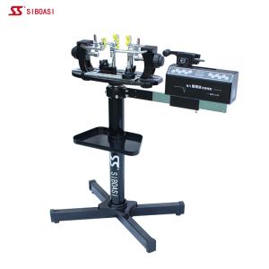 China Badminton Tennis Racquet Stringing Machine 6 Points Holding 240V factory