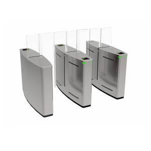 Face Recognition SS304 Access Control Turnstiles Retractable Anti Crawling