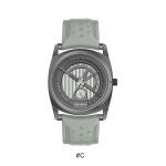 Japan Miyota 6P28 Leather Strap Watches Mens 3 ATM Watch Stainless Steel Case