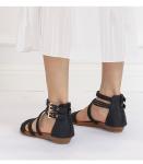 BS058 Wedge Heel Sandals Women 2020 Summer New Style European And American Open