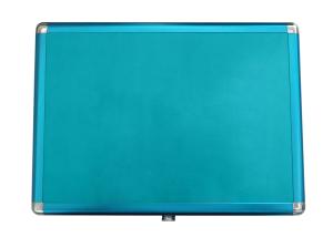 China Blue Standard Ping Pong Bat Cover , Table Tennis Paddle Case For Indoor Player factory