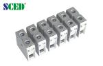 50A Feed Through Terminal Block Pitch 13.5mm 2 - 16 Poles Copper