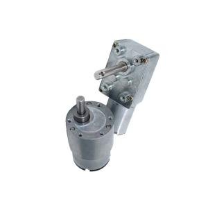 China 12 Volt Worm Gear Motor DC Micro 1/65 For Home Applications factory