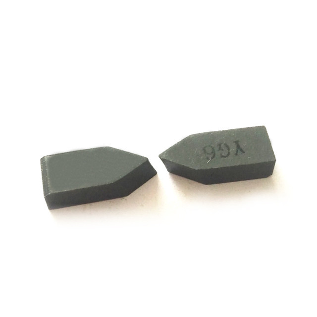 Cemented Carbide Cutting Tool , Customized YG6 Tungsten Carbide Cutting Tips