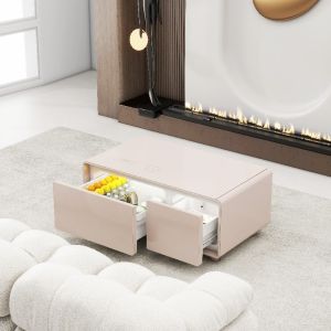 Home Living Furniture Table with Multifunctional Fridge Refrigerator and