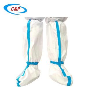 China Disposable PE Non Woven Boot Shoe Covers Waterproof factory