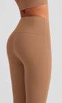 Seamless Capris Performance Exercise Leggings Yoga Bottoms Tights Bootcut Yoga