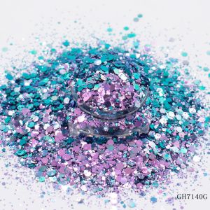 China Eyeshadow Chunky Loose Glitter Pigment Bulk Sequins Mixed DIY Craft factory