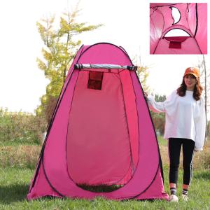 China OEM ODM Small Pop Up Shower Tent , Portable Toilet And Shower For Camping factory