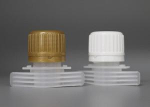 China Food Grade Plastic Spout Caps / Reclosable Screw Cap Resist To 83 Degree factory